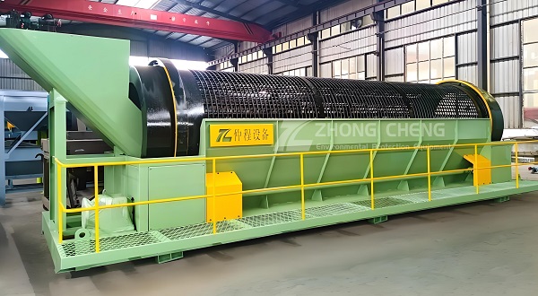 Waste screening equipment trommel screen