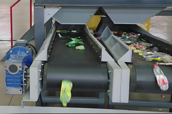 Application of optical separator in waste screening