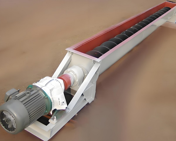 The use of shaftless screw conveyor