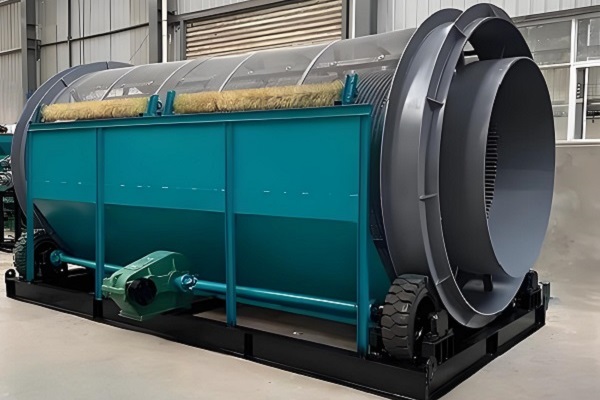 Application of rotary drum screens in the environmental prot
