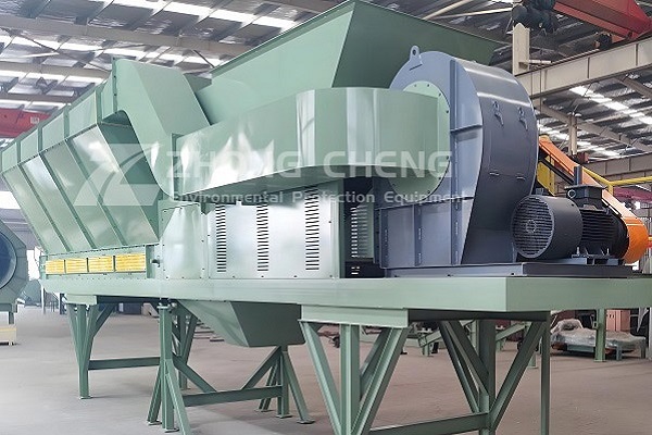 Debugging and installation of wind selection machine