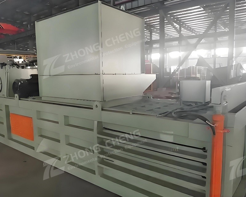 Horizontal baling machine Horizontal baling machine