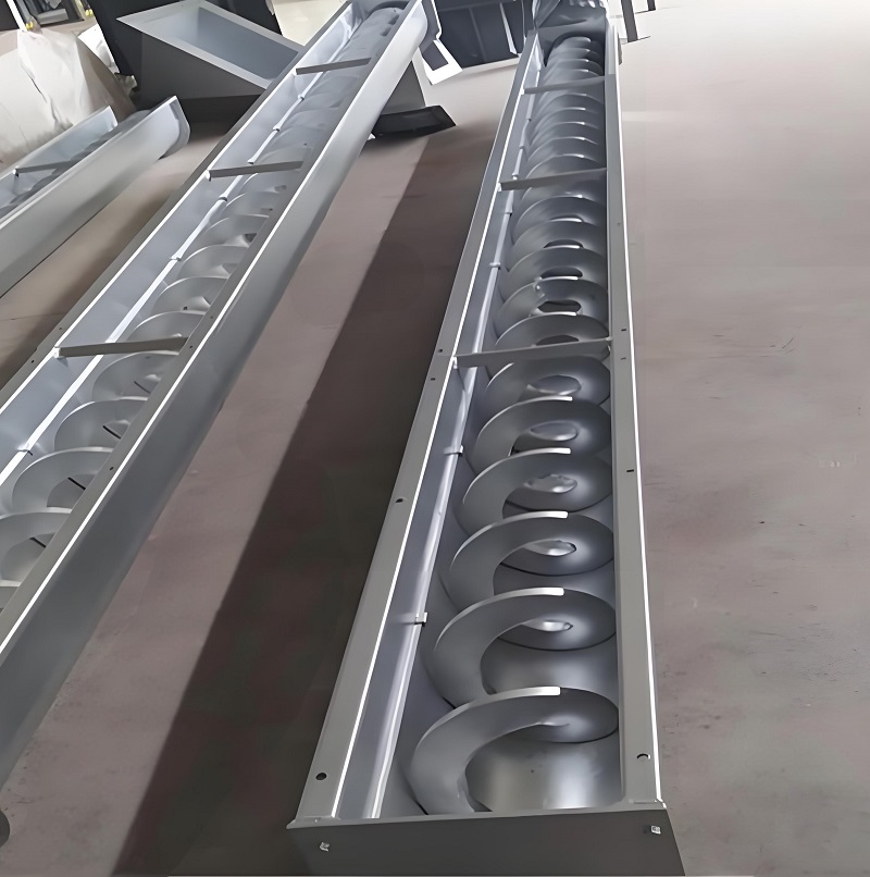Shaftless screw conveyor