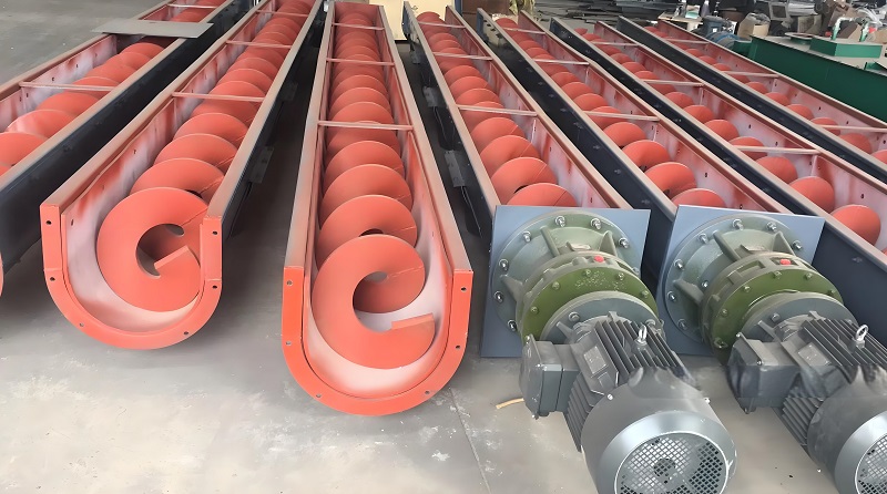 Shaftless screw conveyor
