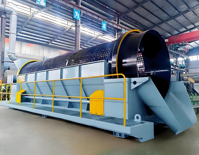 Construction waste screening equipment