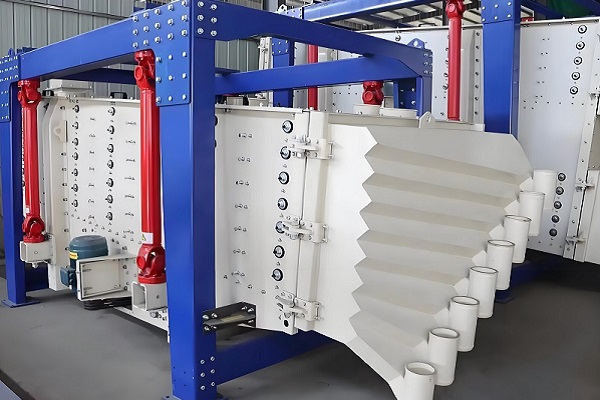 Installation and commissioning of square swing screen