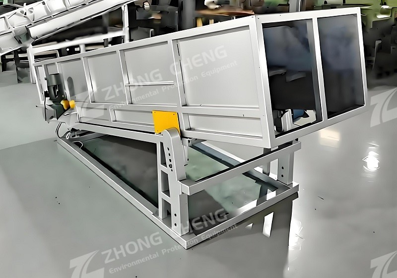 Household waste sorting machine