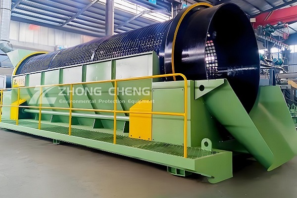 Features of construction waste screening equipment