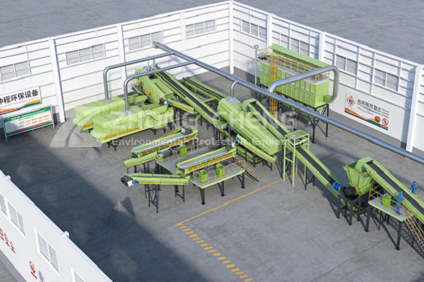 Urban solid waste treatment project in M